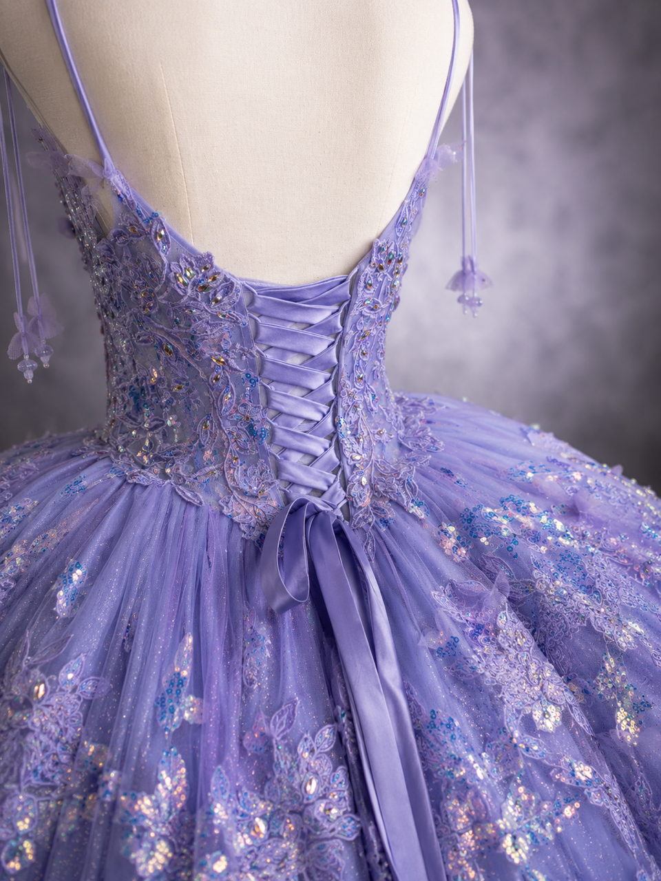 Lavender Enchantment – Luxury Lavender Quinceañera Dress Rental