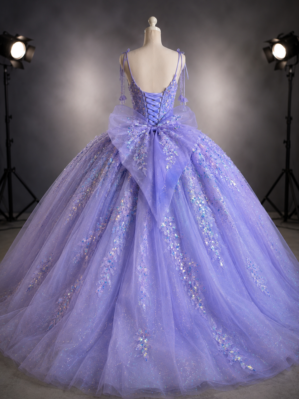 Lavender Enchantment – Luxury Lavender Quinceañera Dress Rental