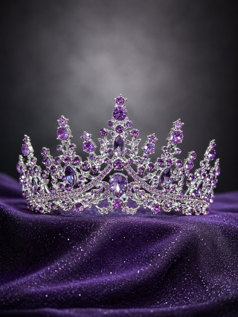 Royal Amethyst – Luxury Purple Quinceañera Dress Rental