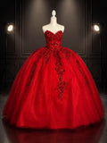 Scarlet Royale – Luxury Red Quinceañera Dress Rental